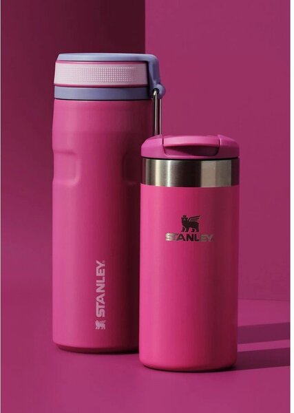 Růžový termo hrnek z nerezové oceli 350 ml AeroLight™ Transit Mug Violet Blossom – Stanley