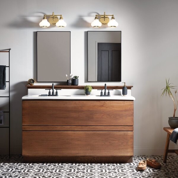 Hinkley HK-AINSLEY2-BATH-BB - LED Koupelnové svítidlo AINSLEY 2xG9/3W/230V IP44