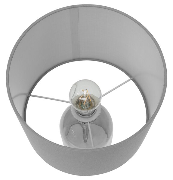 Stolní lampa DEVOLL Sklo Šedá