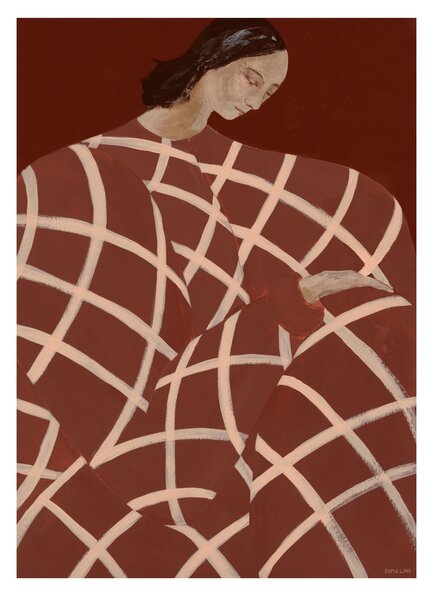 The Poster Club Autorský plakát Waiting At Art Et Métiers by Sofia Lind - 50 x 70 cm TPC112