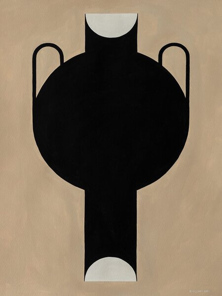 The Poster Club Autorský plakát Silhouette Of A Vase 07 by Studio Paradissi - 50 x 70 cm TPC113