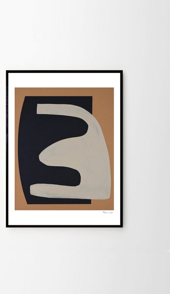 The Poster Club Autorský plakát Beige On Black by Berit Mogensen Lopez - 50 x 70 cm TPC111