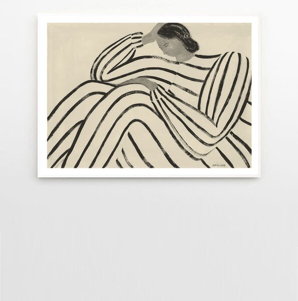 The Poster Club Autorský plakát Waiting by Sofia Lind - 50 x 70 cm TPC104