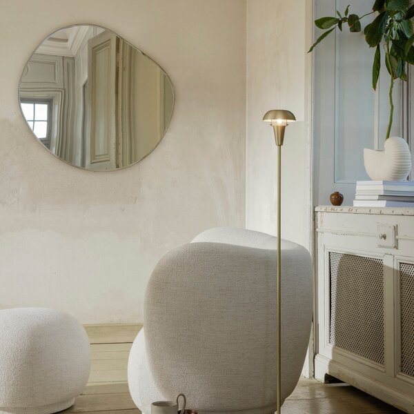 FERM LIVING Zrcadlo Pond XL, Brass