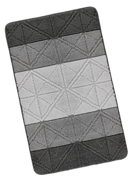 Bellatex BANY koupelnová předložka,Trojúhelník šedý - 60x100 cm
