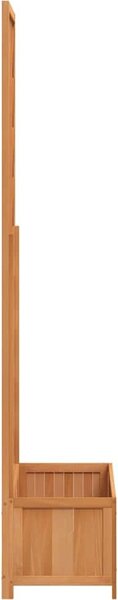 VidaXL Květináč s mřížkou 90 x 35 x 180 cm masivní jedlové dřevo [365481] Barva: Hnědá