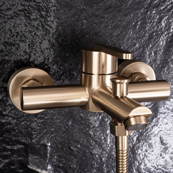 Koupelnová baterie REA Ontario Brush Gold