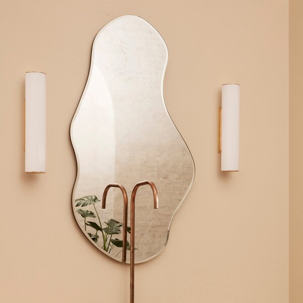 FERM LIVING Zrcadlo Pond Large, Brass