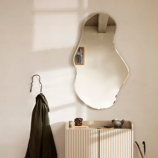 FERM LIVING Zrcadlo Pond Large, Brass