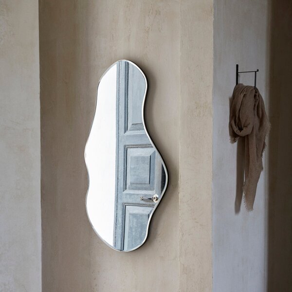 FERM LIVING Zrcadlo Pond Large, Brass