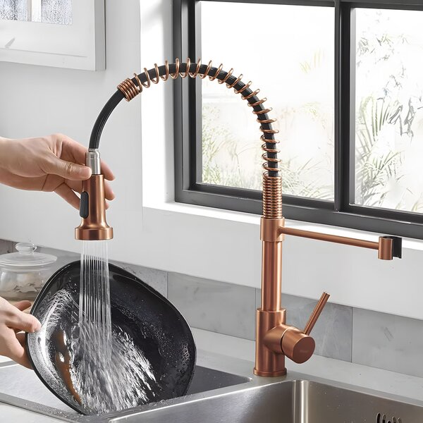 Kuchyňská baterie REA Colin Brush Copper