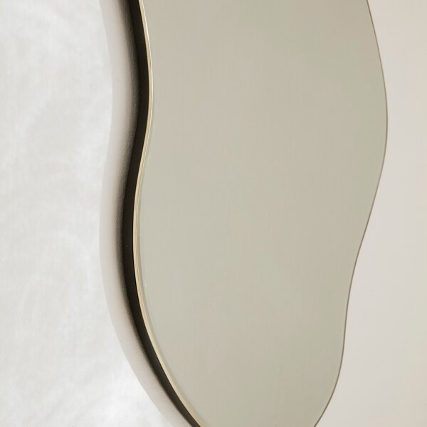 FERM LIVING Zrcadlo Pond Large, Brass