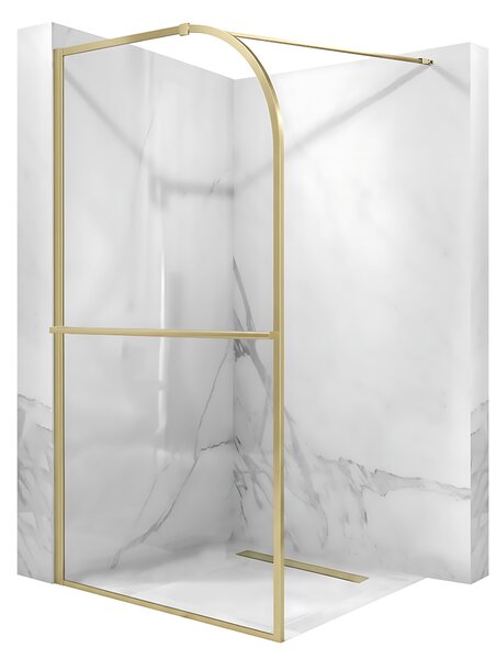Sprchová zástěna Rea Sky Brush Gold 120