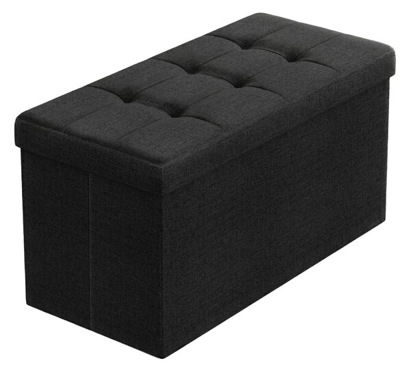 SEDACÍ BOX, textil, kompozitní dřevo, 76/38/38 cm Boxxx - Taburety, Online Only