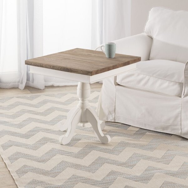 Koberec Modern Chevron beige/ice blue 160x230 cm