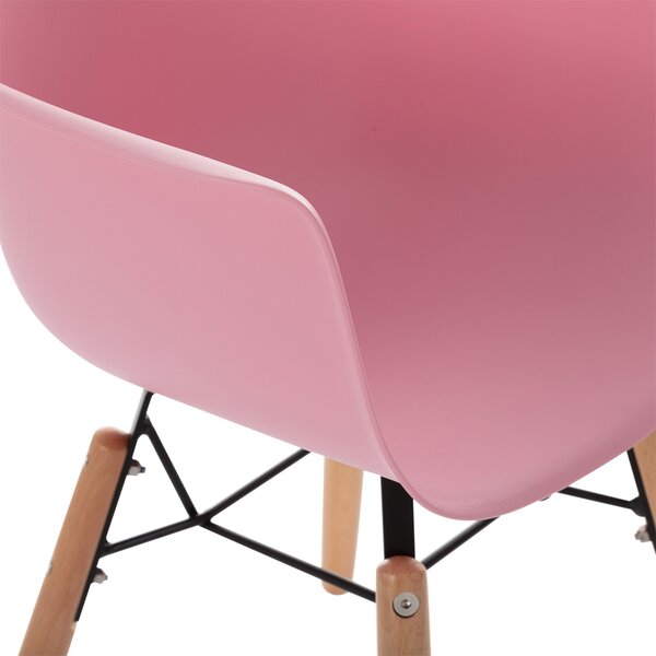 Dětská židle Monte candy pink