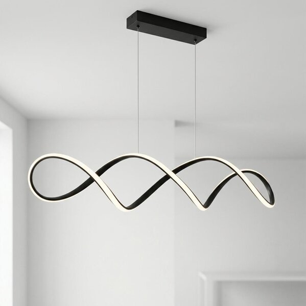 Brilagi - LED Lustr na lanku DNA LED/41W/230V 4100K černá