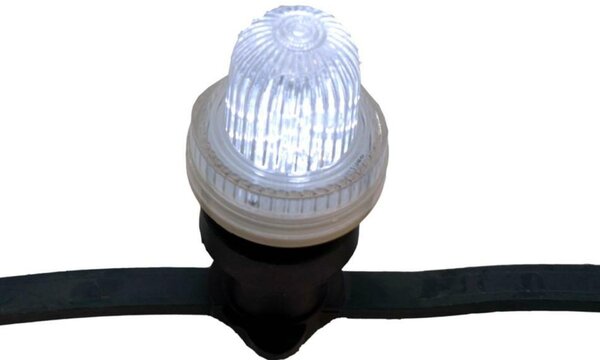 DecoLED LED žárovka - FLASH, ledově bílá, patice E27