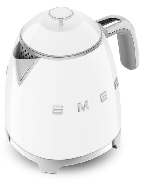 Bílá rychlovarná konvice z nerezové oceli 800 ml Retro Style – SMEG