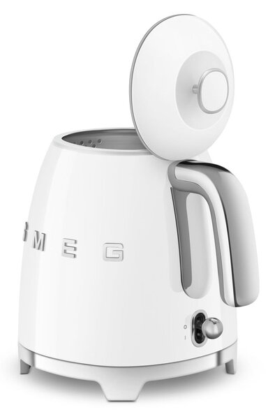Bílá rychlovarná konvice z nerezové oceli 800 ml Retro Style – SMEG