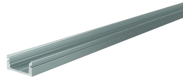 IMPR 970021 AU-01-10 plochý U-profil pro 10 - 11,3 mm LED pásek matná stříbrná - DEKOLIGHT