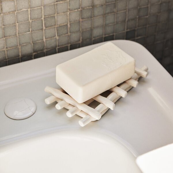FERM LIVING Miska na mýdlo Ceramic, Off-White