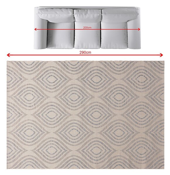 Koberec Breeze beige 200x290cm