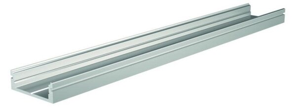 IMPR 970061 AU-01-15 plochý U-profil pro 15 - 16,3 mm LED pásek matná stříbrná - DEKOLIGHT