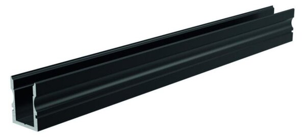 IMPR 970103 AU-02-08 vysoký U-profil pro 8 - 9,3 mm LED pásek matná černá - DEKOLIGHT