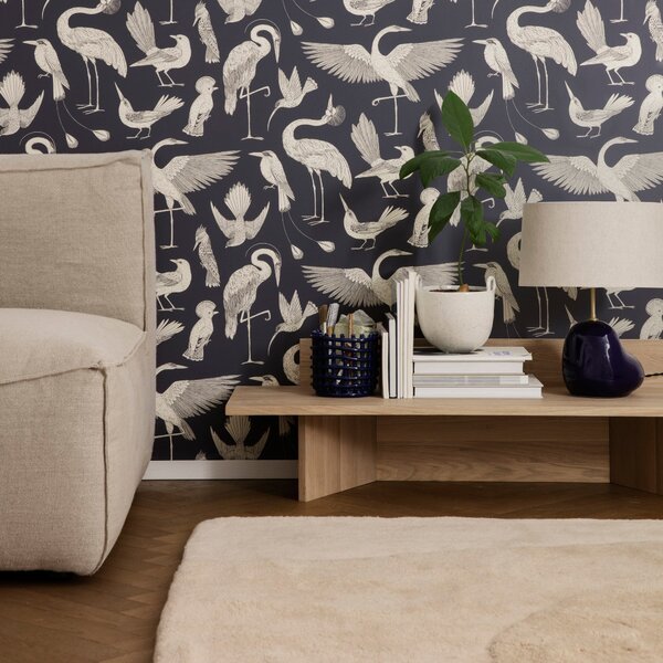 FERM LIVING Košík Ceramic Large, Blue