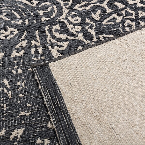 Koberec Velvet beige/petrol blue 200x290cm