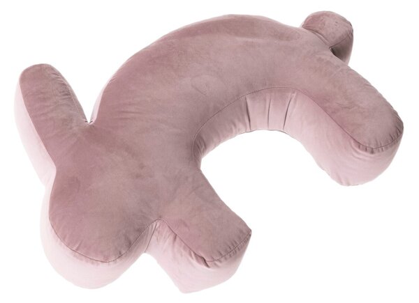 Kojící polštář Velvet Bunny rose