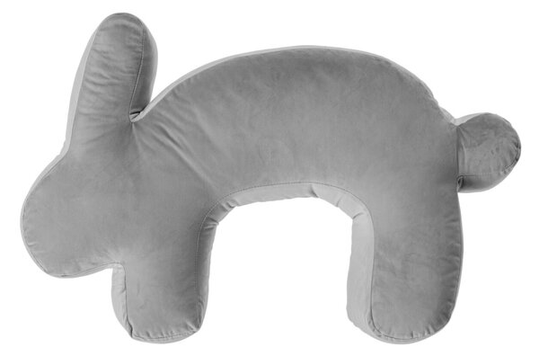 Kojící polštář Velvet Bunny gray