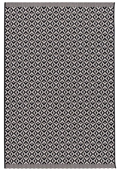 Koberec Modern Geometric black/beige 120x170cm