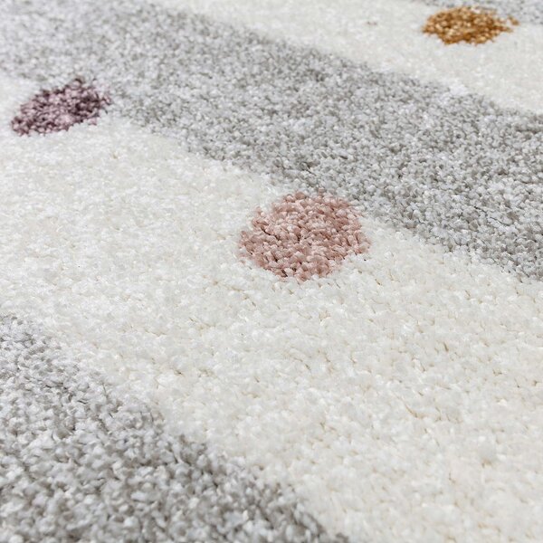 Koberec Stripes and Dots beige 120x170 cm