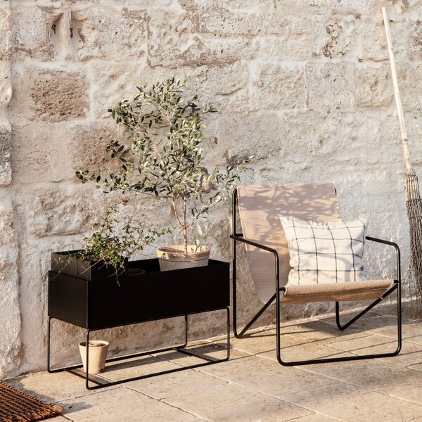 FERM LIVING Truhlík Plant Box Large, Cashmere