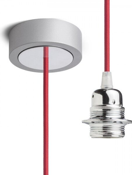 HEX závěsná sada SŠZ+ČEK+CHO+CHK1 230V E27 28W - RED - DESIGN RENDL
