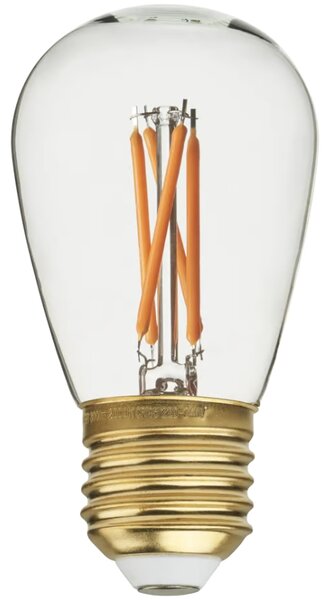 -25 % Dny MOMENTI– Bolia Transparentní stmívatelná LED žárovka Teardrop E27 4W