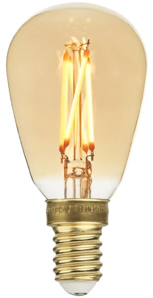 -25 % Dny MOMENTI– Bolia Zlatá stmívatelná LED žárovka Teardrop E14 2W