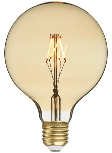 -25 % Dny MOMENTI– Bolia Zlatá stmívatelná LED žárovka Globe E27 2W