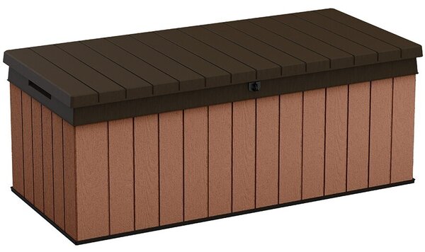 DARWIN úložný box 380 L - hnědý Exteriér | Zahradní boxy