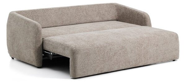 Taupe žinylková rozkládací pohovka 218 cm Laira – Kave Home