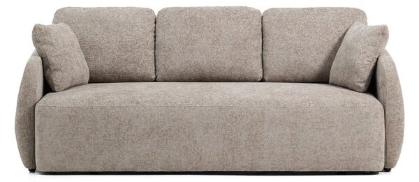 Taupe žinylková rozkládací pohovka 218 cm Laira – Kave Home
