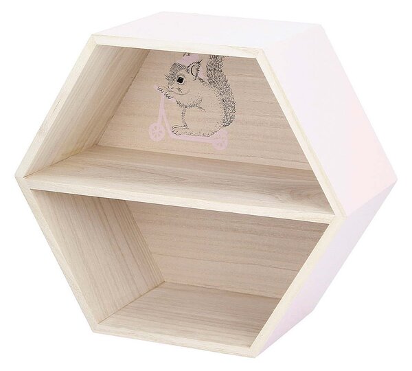 Polička Box pink 26 cm