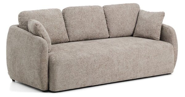 Taupe žinylková rozkládací pohovka 218 cm Laira – Kave Home