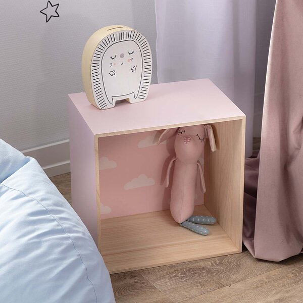 Polička Box pink 35 cm