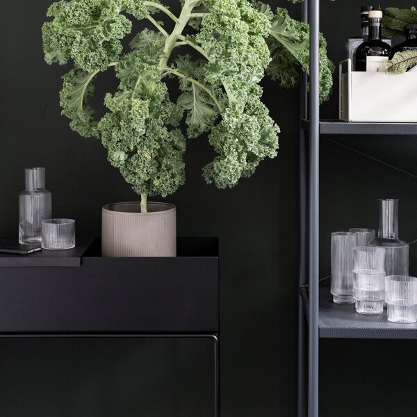 FERM LIVING Truhlík Plant Box, Black