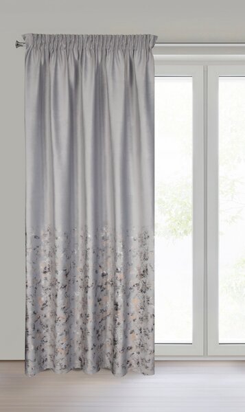 ZATEMŇOVACÍ ZÁVĚS NA PÁSCE MARIELA 140X270 CM VZOROVANÁ