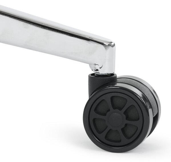 Kancelářská ergonomická židle PORTE — síťovina, černá