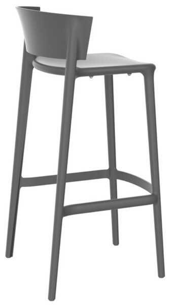 LÉTO -15% VONDOM Plastová barová židle AFRICA 76 cm